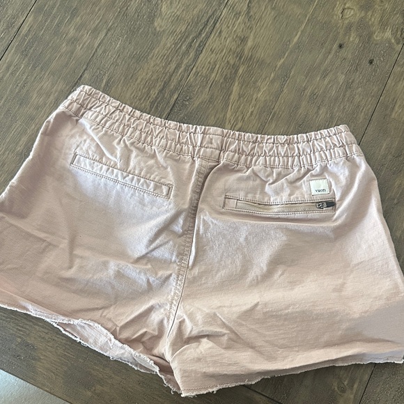 Vuori Women's Light Pink Athletic Shorts - Picture 3 of 5